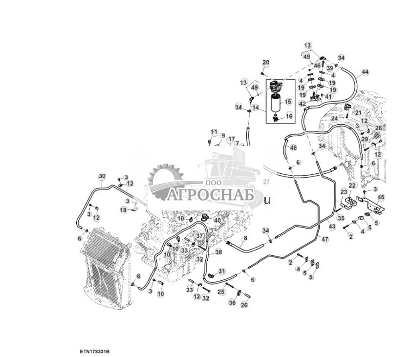 Топливопроводы, 15,0 L, двигатель FT4 (804101 - ) - ST906549 220.jpg